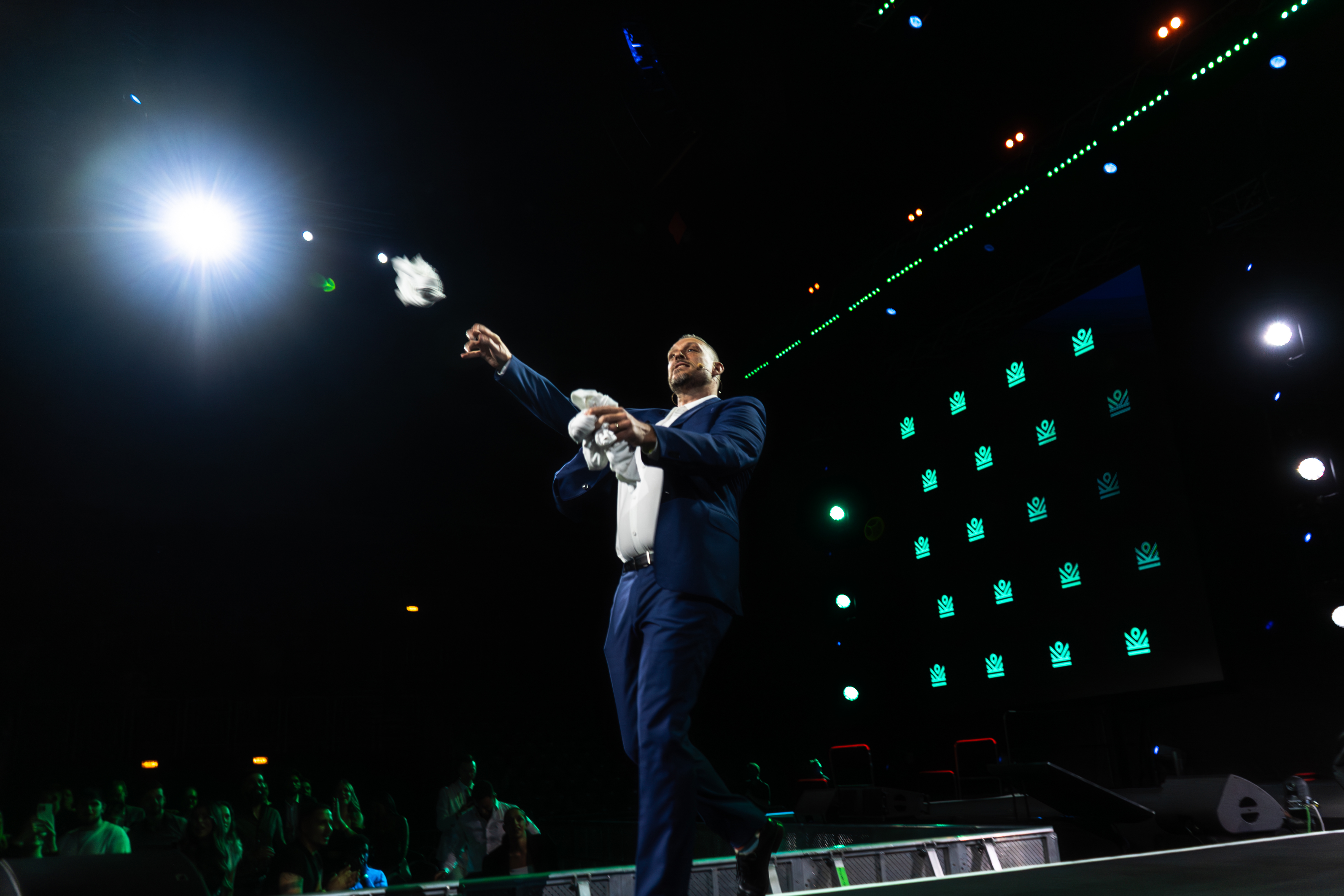 Jay on stage